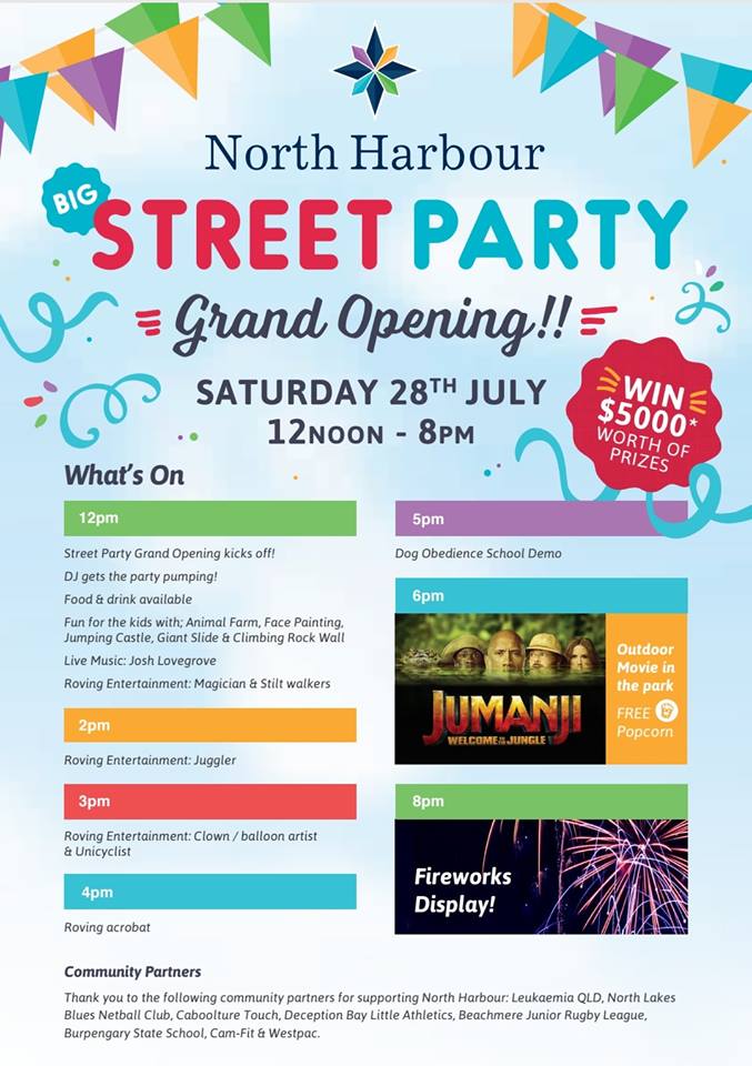 Street Party North Harbour Poster