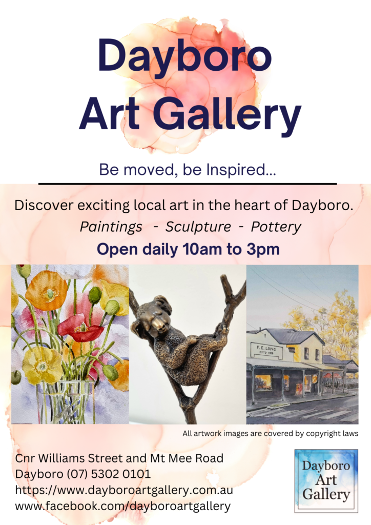 Dayboro Art Gallery Continues its Journey and now is the time to discover  it