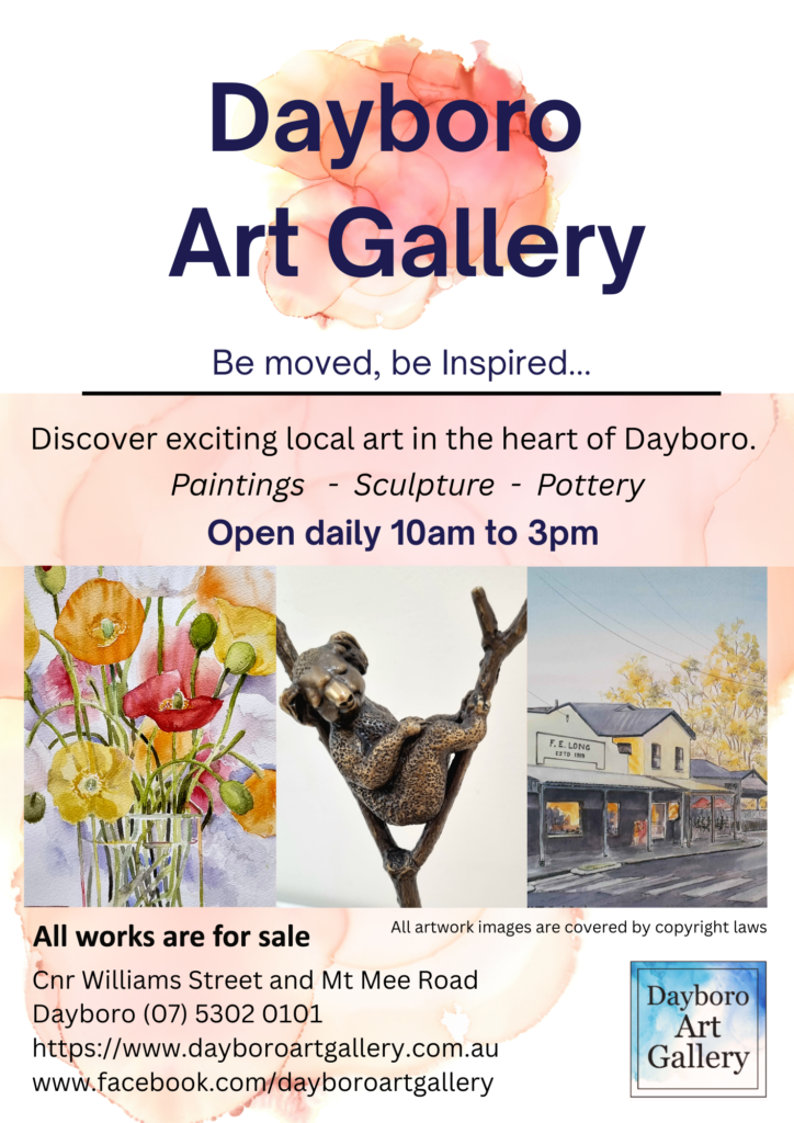 Dayboro Art Gallery Continues its Journey and now is the time to discover  it